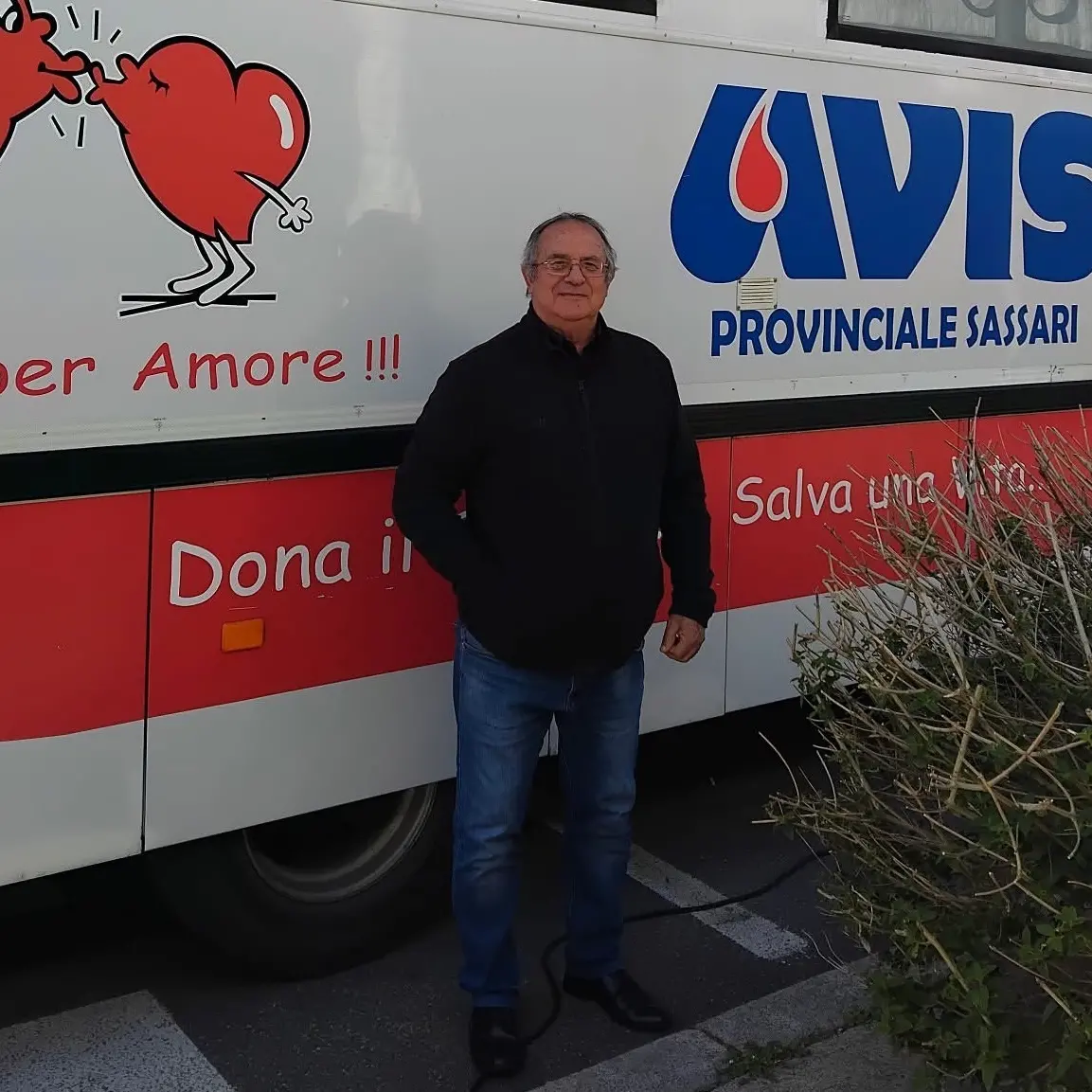 Avis Perfugas, Giovanni Demarcus conclude la sua carriera da donatore con 190 donazioni