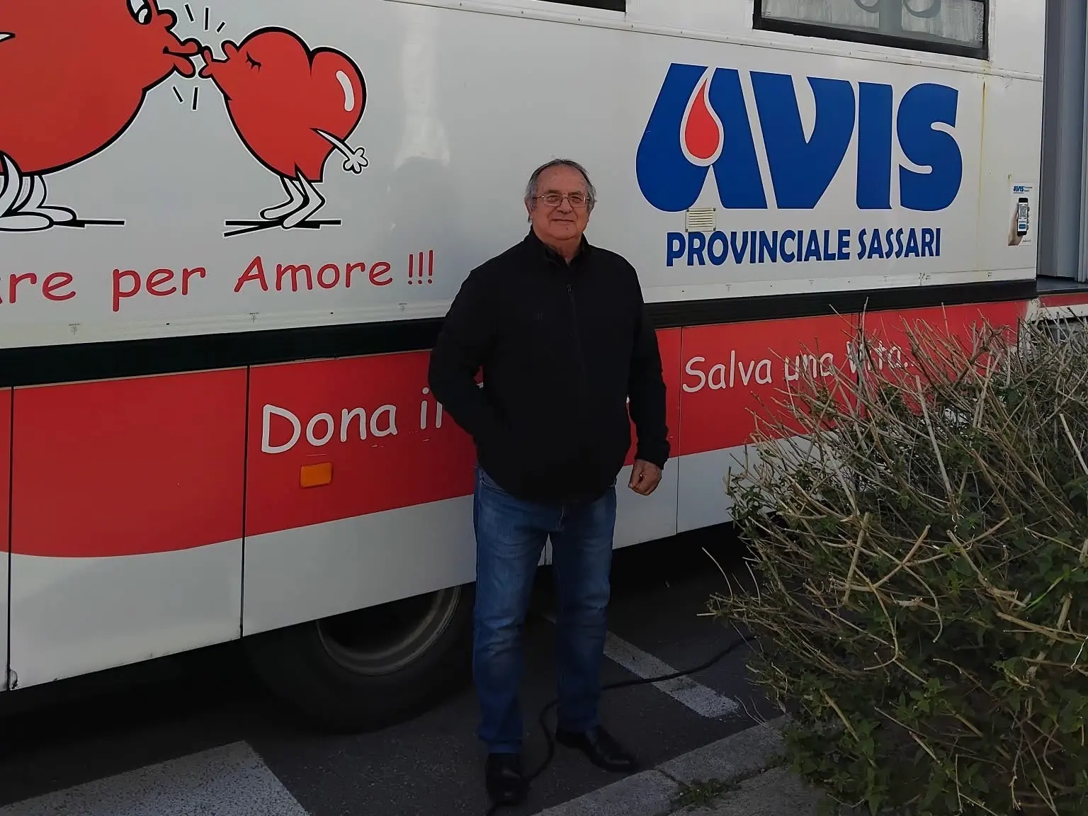Avis Perfugas, Giovanni Demarcus conclude la sua carriera da donatore con 190 donazioni