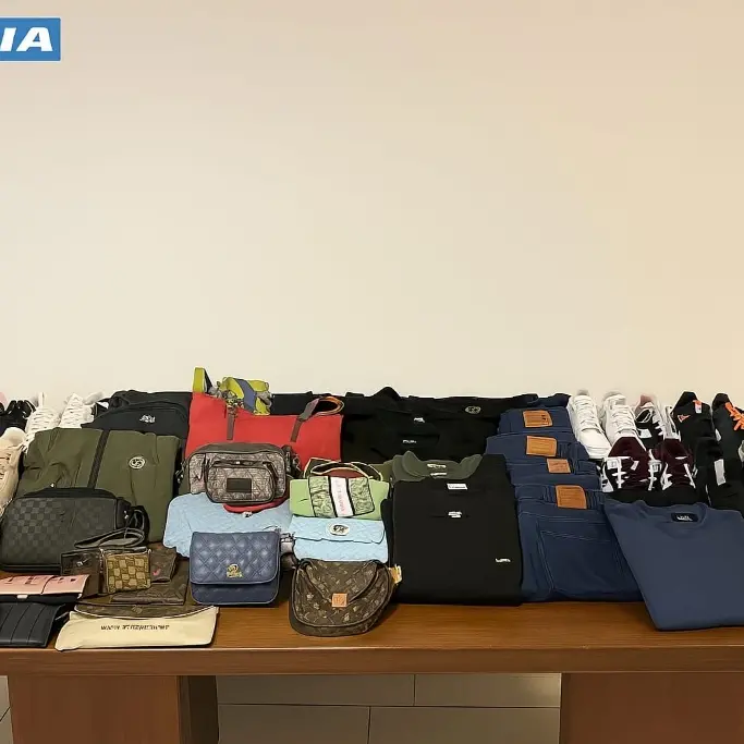Blitz della Polizia a Sassari: scoperti capi falsi di famosi marchi di lusso