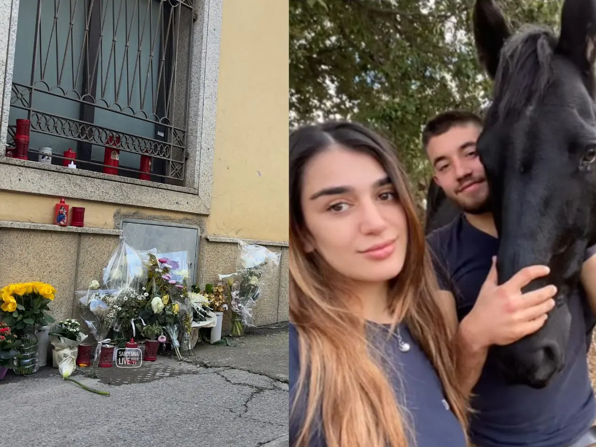 Fidanzata Marco Mameli: \"Odio l'indifferenza, vogliamo giustizia\", ieri la fiaccolata a Ilbono