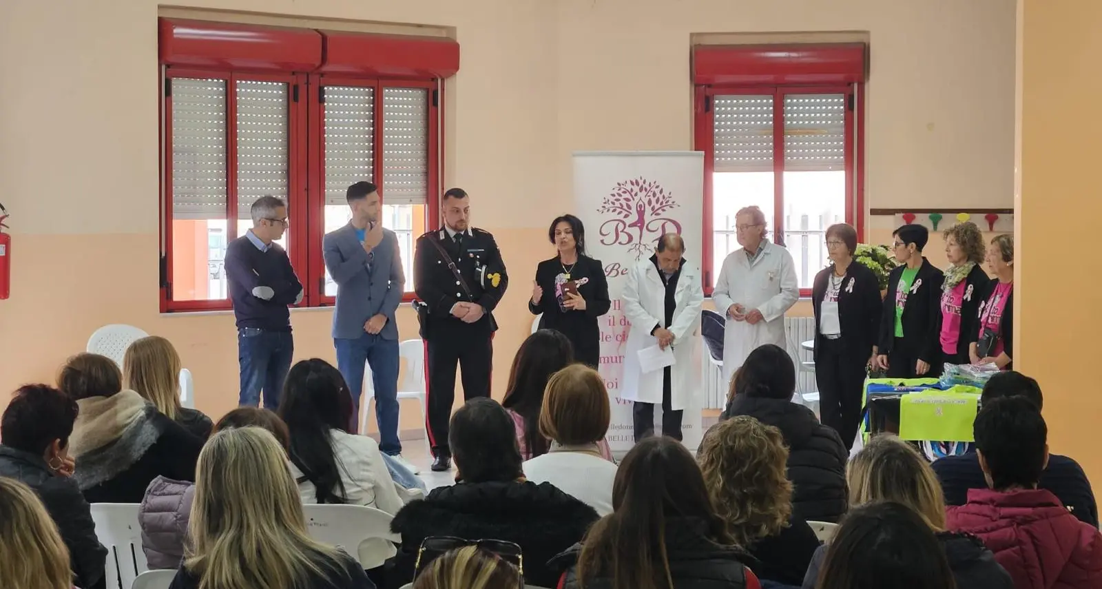 Prevenzione del carcinoma mammario: successo per l'incontro a Segariu