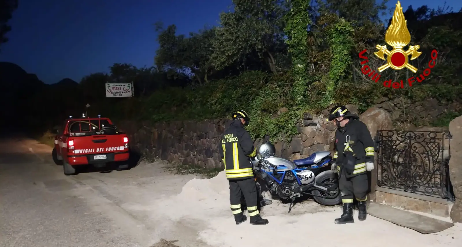 Brutto incidente in moto a Orosei: grave un giovane centauro