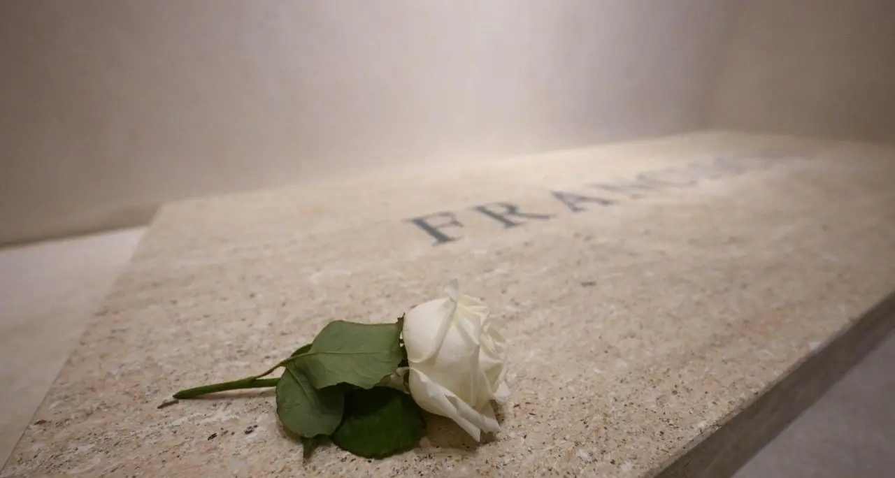 Una rosa bianca per Papa Francesco: il simbolo di un legame spirituale