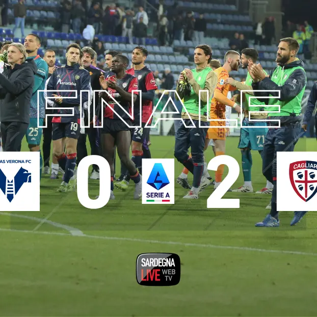 Verona - Cagliari 0-2, Pavoletti e Deiola regalano la vittoria della quasi salvezza