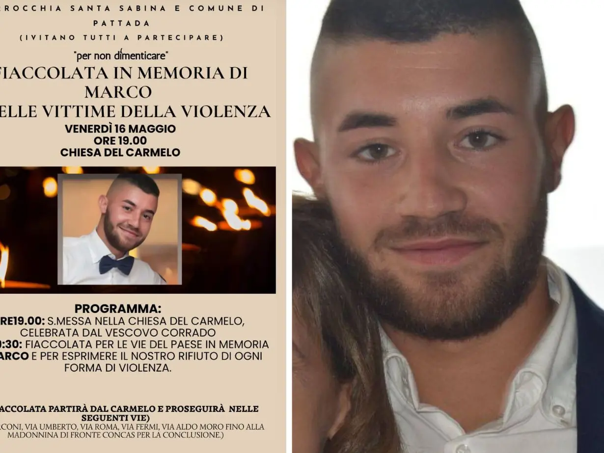 Pattada si stringe nel ricordo di Marco Mameli: fiaccolata venerdì 16 maggio