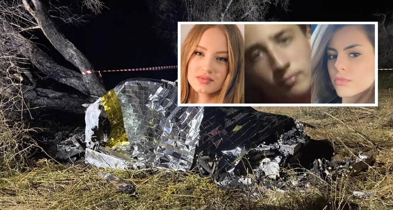 Schianto con la Porsche presa a noleggio: morti tre giovani nel Brindisino