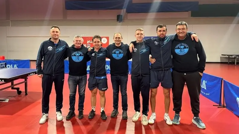Il Tennistavolo Sassari è campione d'Italia: è il primo storico Scudetto
