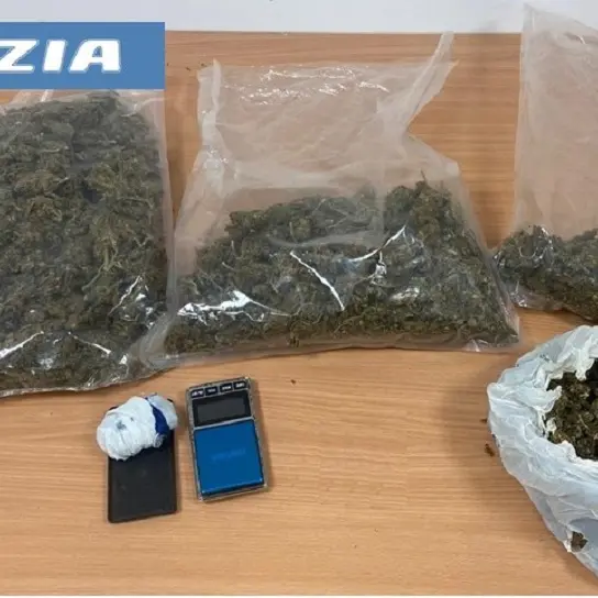 Operazione antidroga a Iglesias: giovane in manette