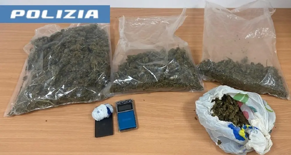 Operazione antidroga a Iglesias: giovane in manette