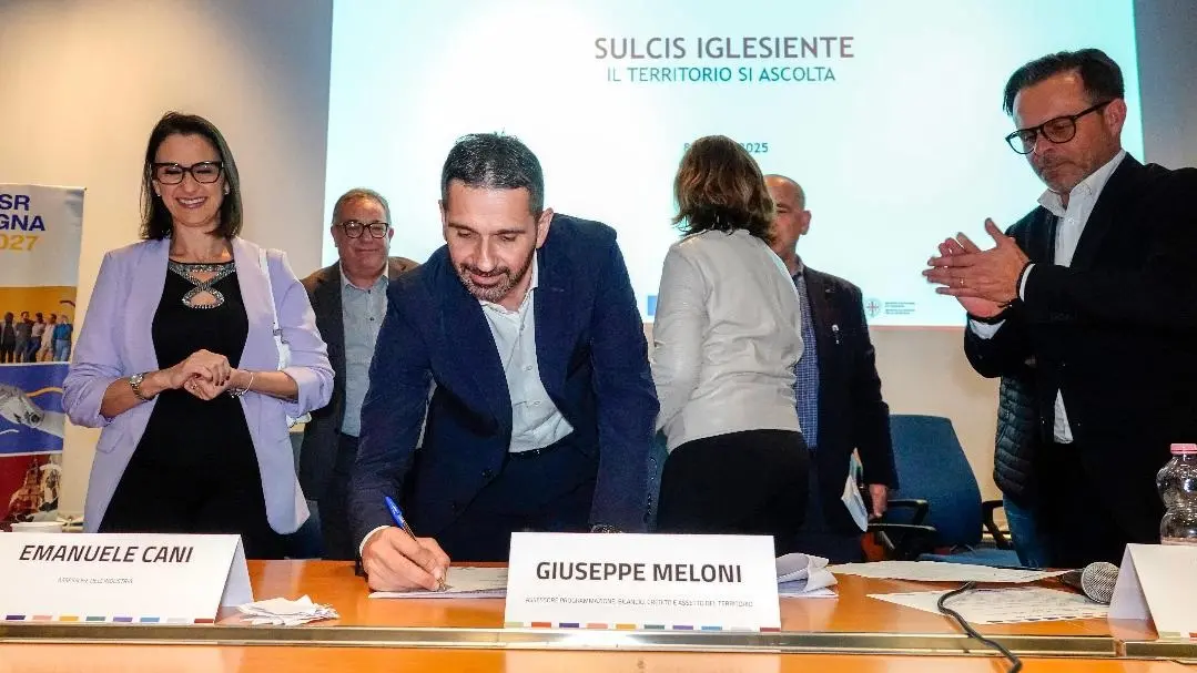 Nuovo protocollo per lo sviluppo del Sulcis: firmato l'accordo tra Regione e Comuni