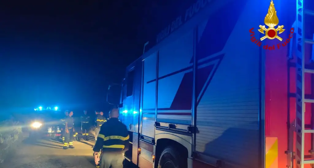 Dispersi nella pineta di Sas Renas a San Vero Milis: soccorsi dai Vigili del fuoco
