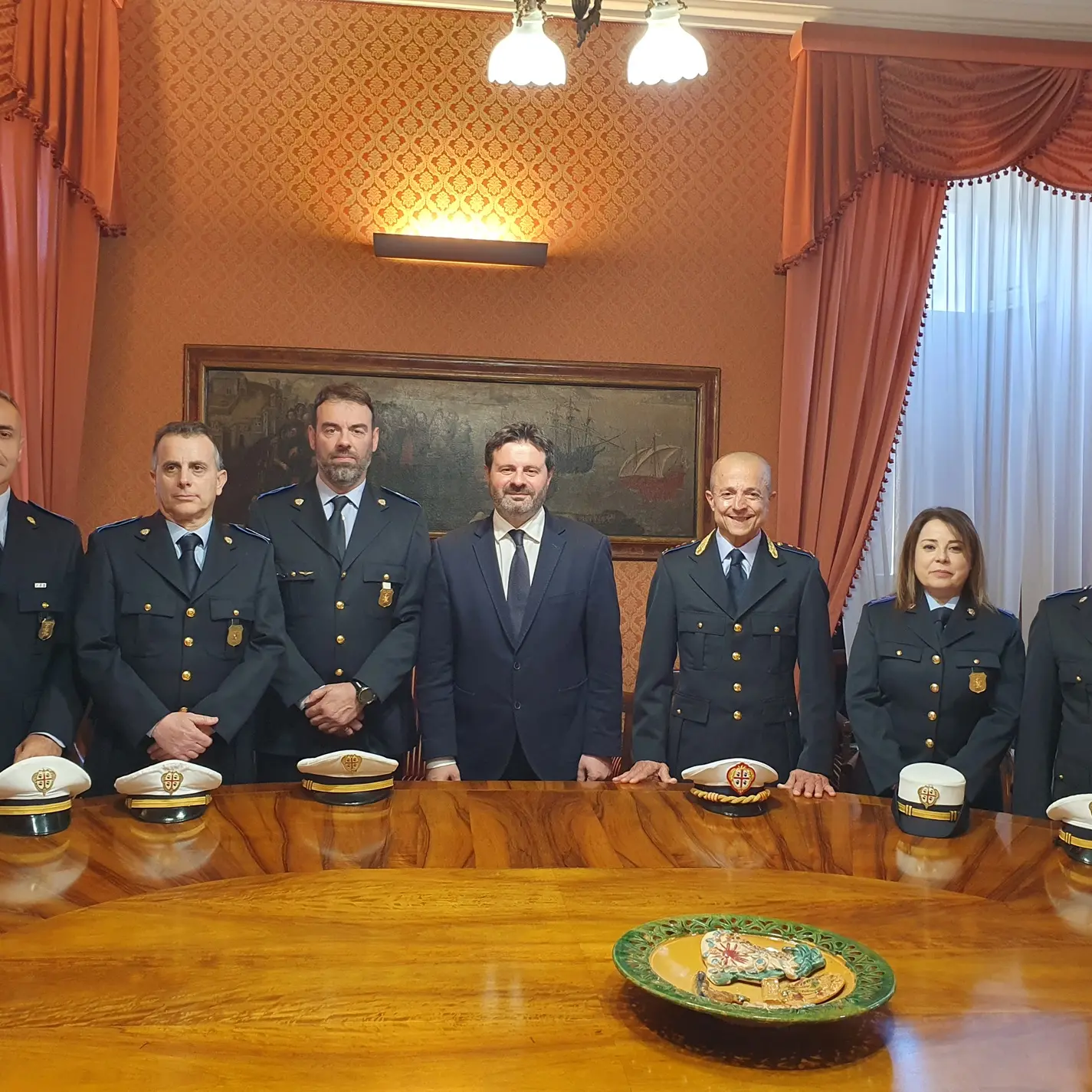 Cinque nuovi ufficiali per la polizia locale di Sassari