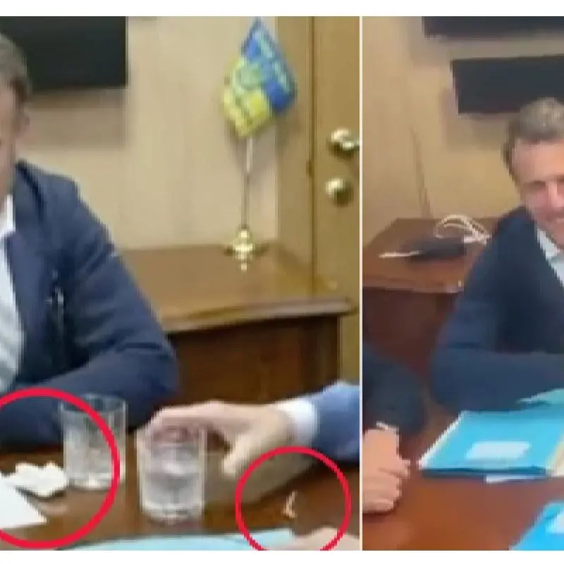 \"Macron e Merz sorpresi a sniffare cocaina\", ma è una bufala. Smentita ufficiale dell'Eliseo