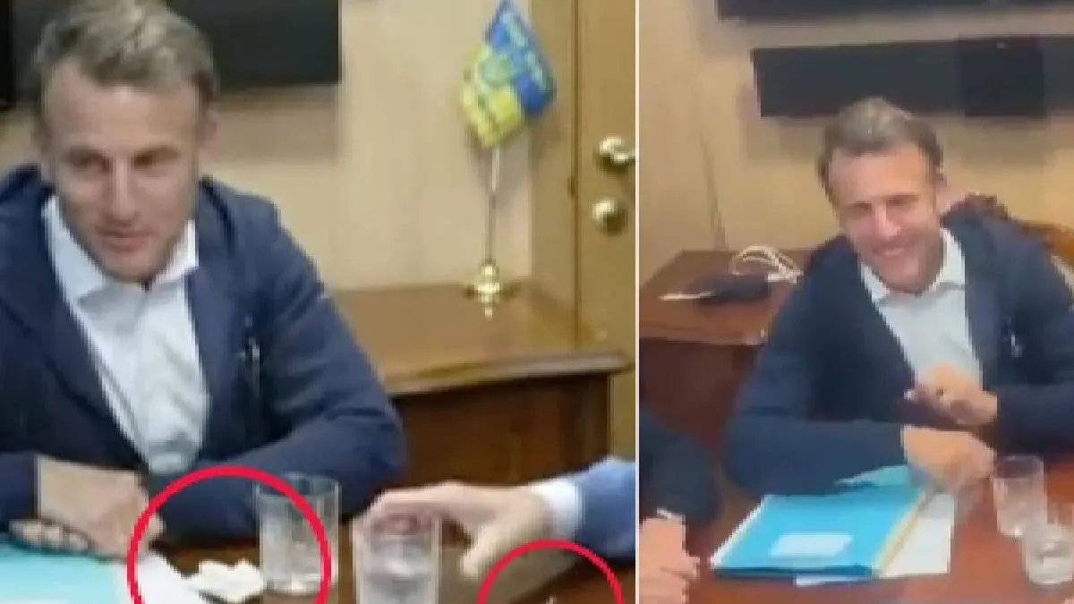 \"Macron e Merz sorpresi a sniffare cocaina\", ma è una bufala. Smentita ufficiale dell'Eliseo
