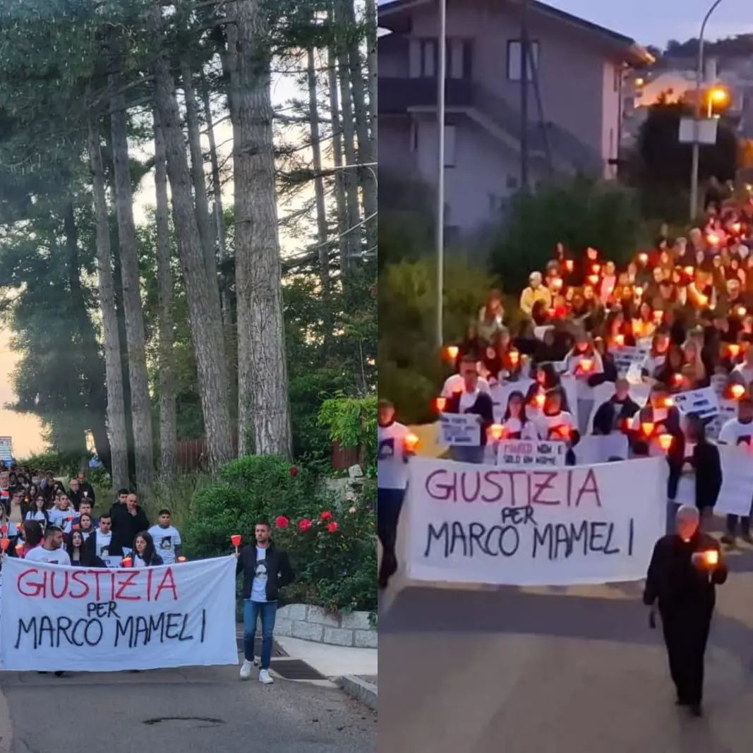 Una fiaccolata silenziosa illumina le vie di Pattada in ricordo di Marco Mameli
