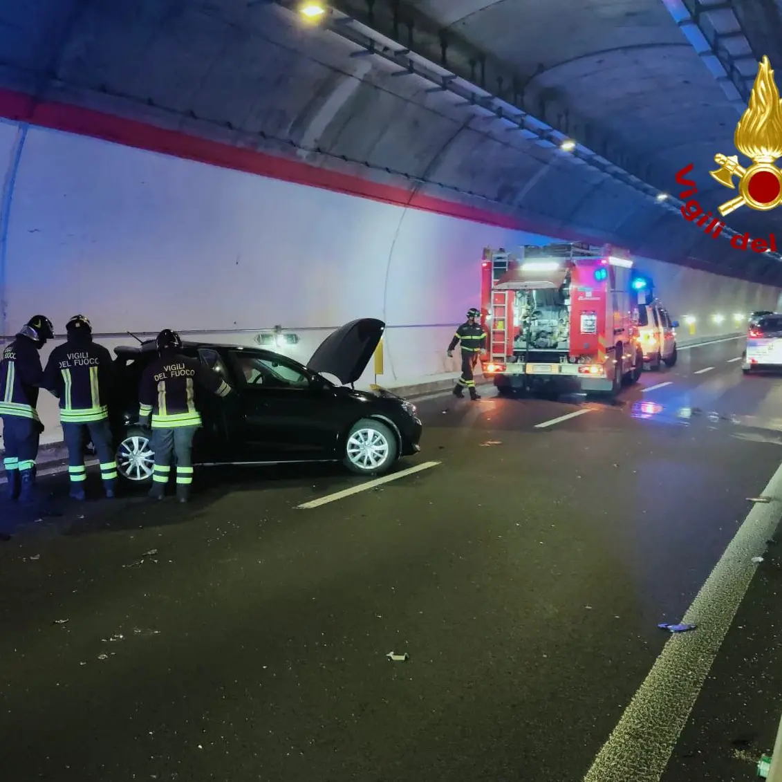 Scontro nella galleria “Li Cuponeddi” a San Teodoro, coppia tedesca in ospedale
