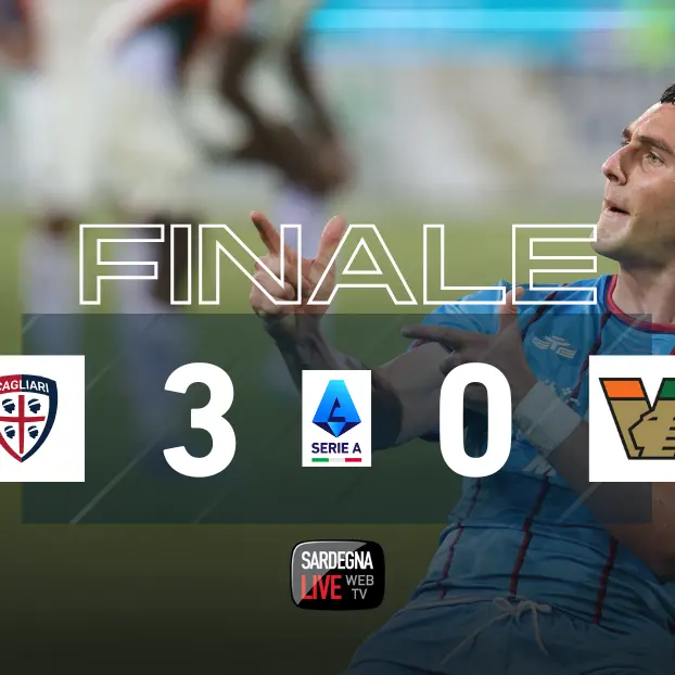 Calcio. Cagliari-Venezia 3-0: è la vittoria salvezza
