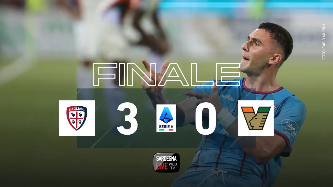 Calcio. Cagliari-Venezia 3-0: è la vittoria salvezza