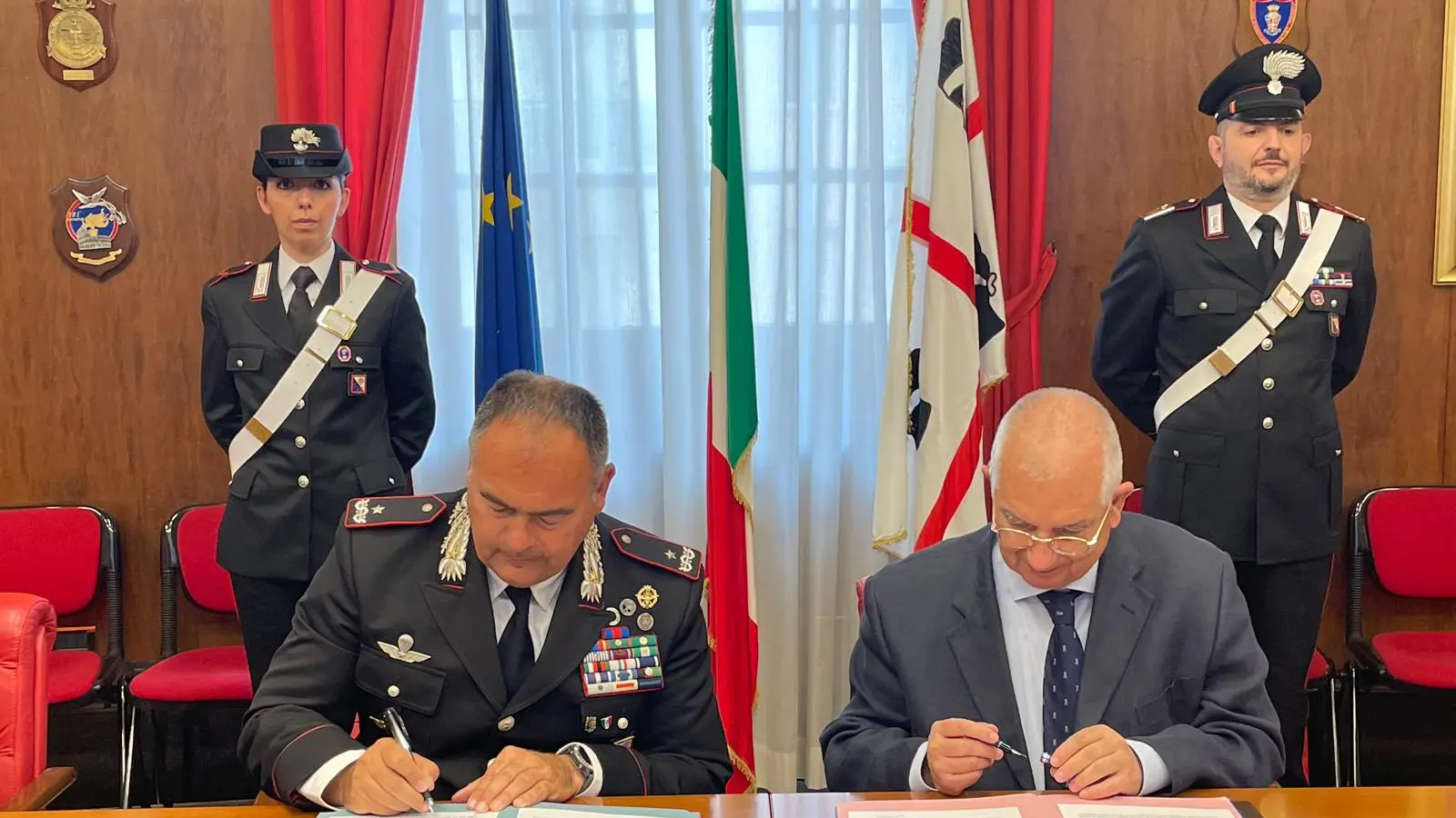 Accordo tra Carabinieri e Abbanoa per la protezione delle risorse idriche in Sardegna