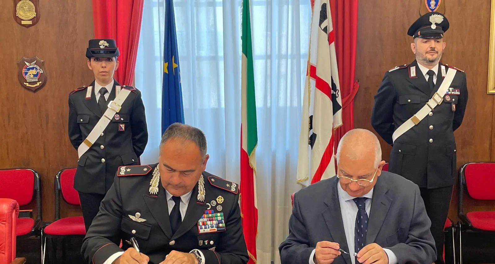 Accordo tra Carabinieri e Abbanoa per la protezione delle risorse idriche in Sardegna