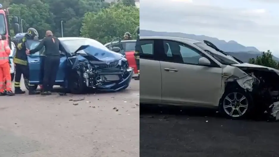 Incidente a Lanusei: scontro fra due auto, una donna in codice rosso