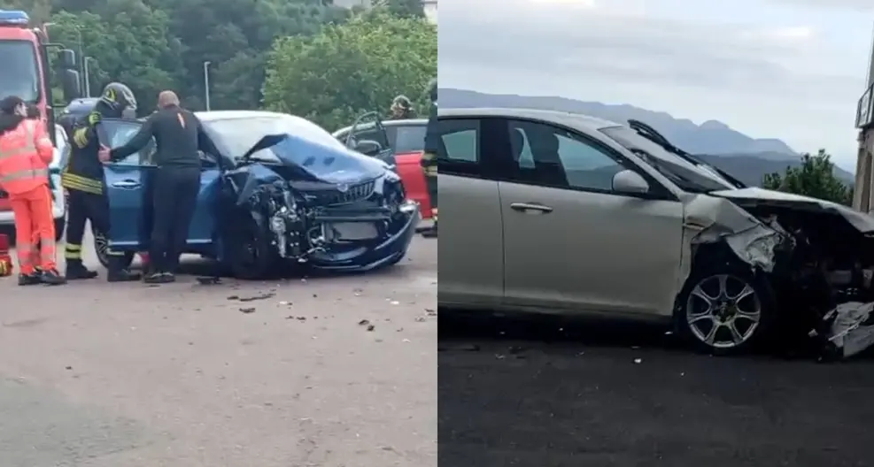 Incidente a Lanusei: scontro fra due auto, una donna in codice rosso