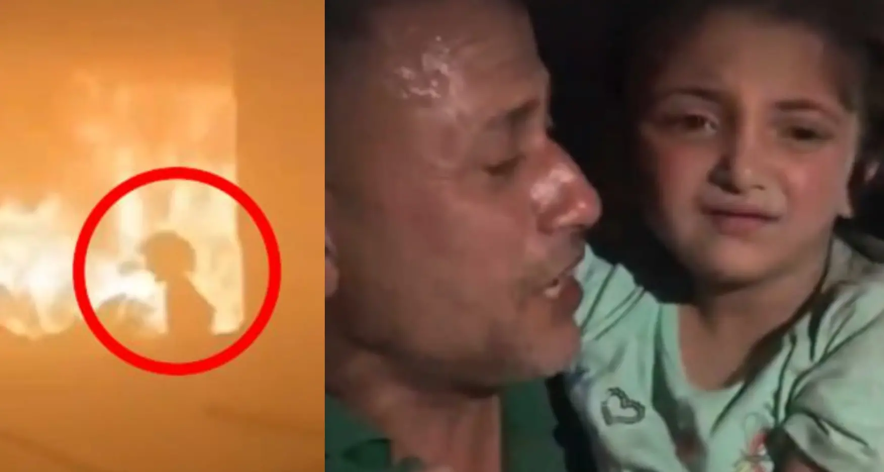 La piccola Ward, 7 anni, disperata fra le fiamme nella scuola a Gaza. Ha perso la madre e i fratellini