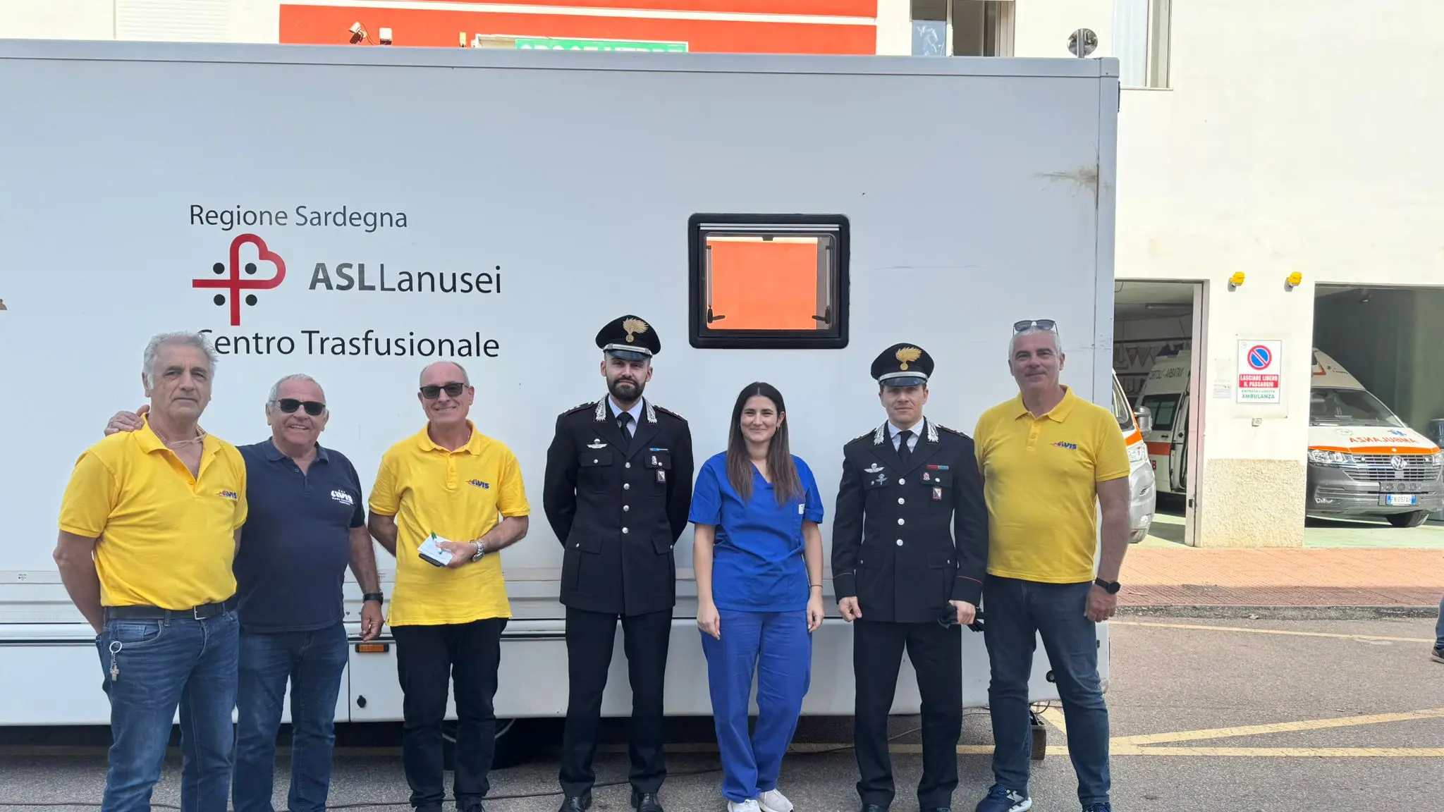 Ogliastra, Carabinieri in prima linea per la donazione di sangue