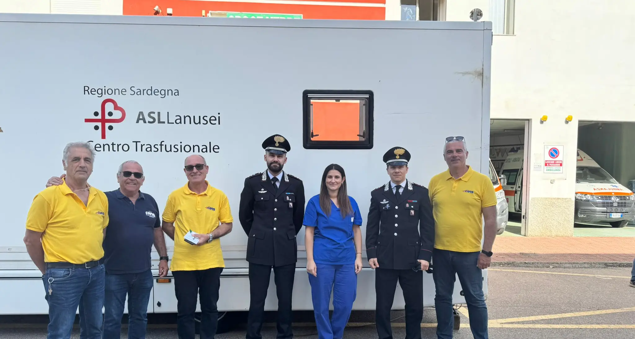 Ogliastra, Carabinieri in prima linea per la donazione di sangue