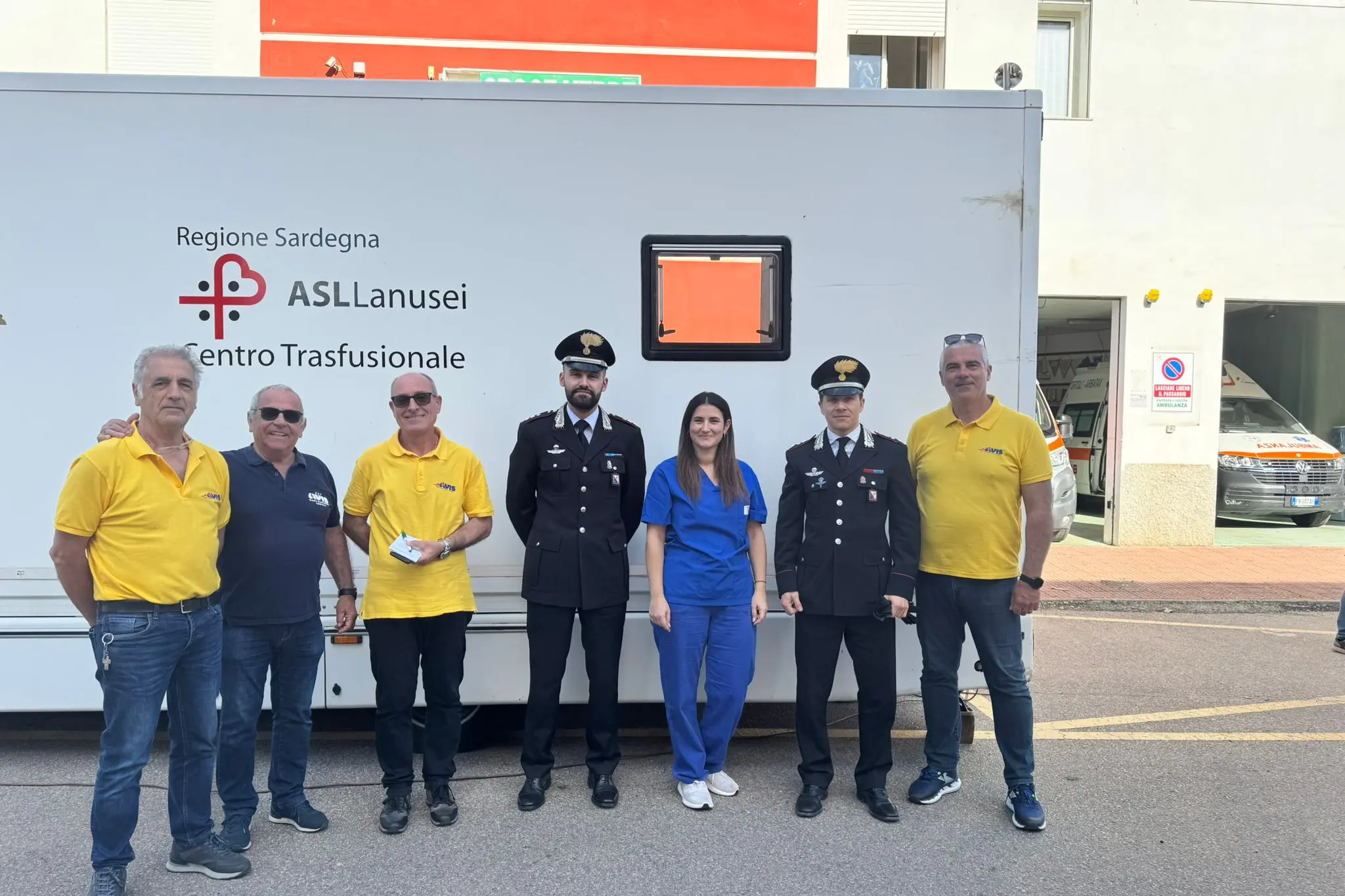 Ogliastra, Carabinieri in prima linea per la donazione di sangue