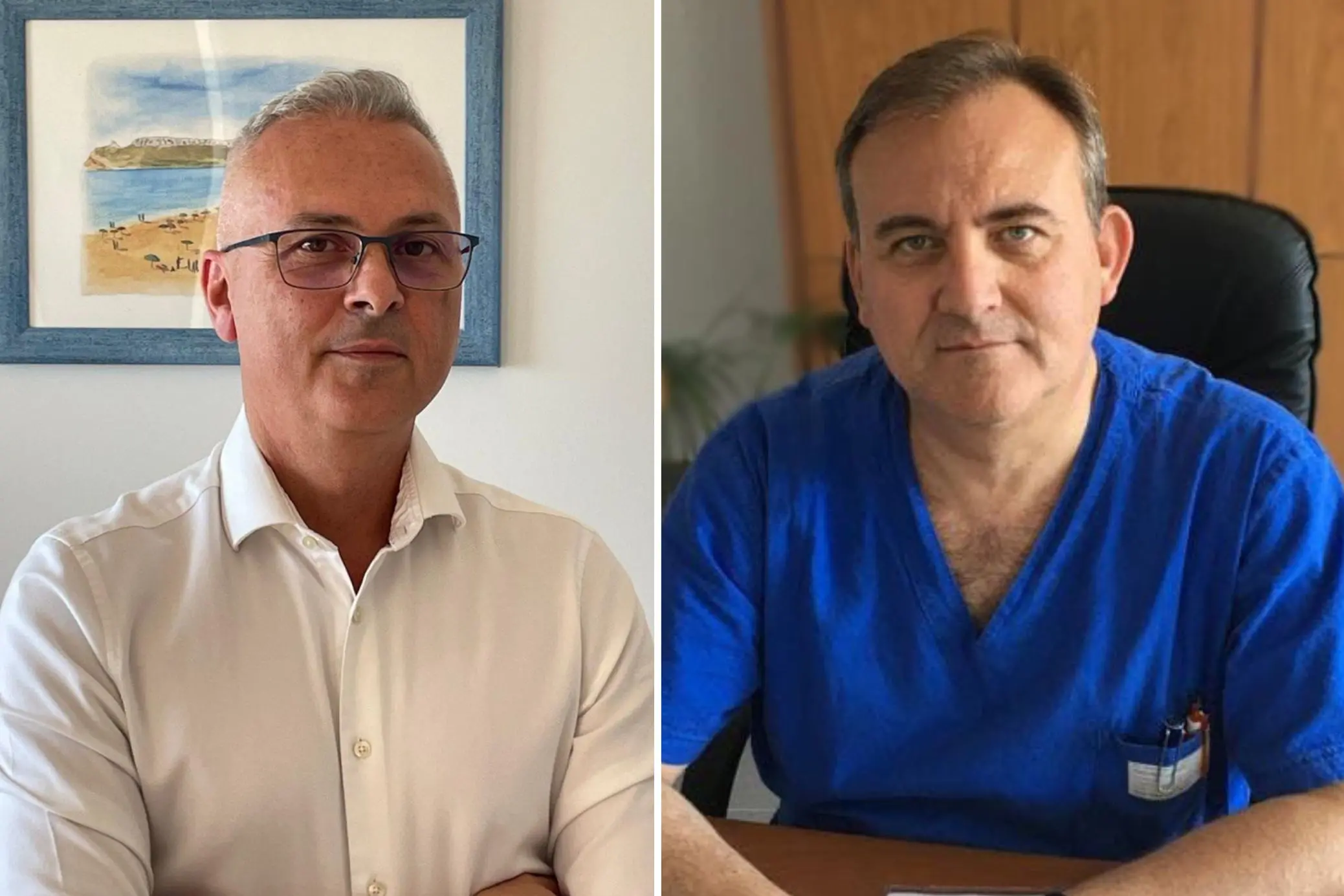 <p>Da sinistra: Dott. Gianluca Calabr\\u00F2, Prof. Gabriele Finco</p>\\n