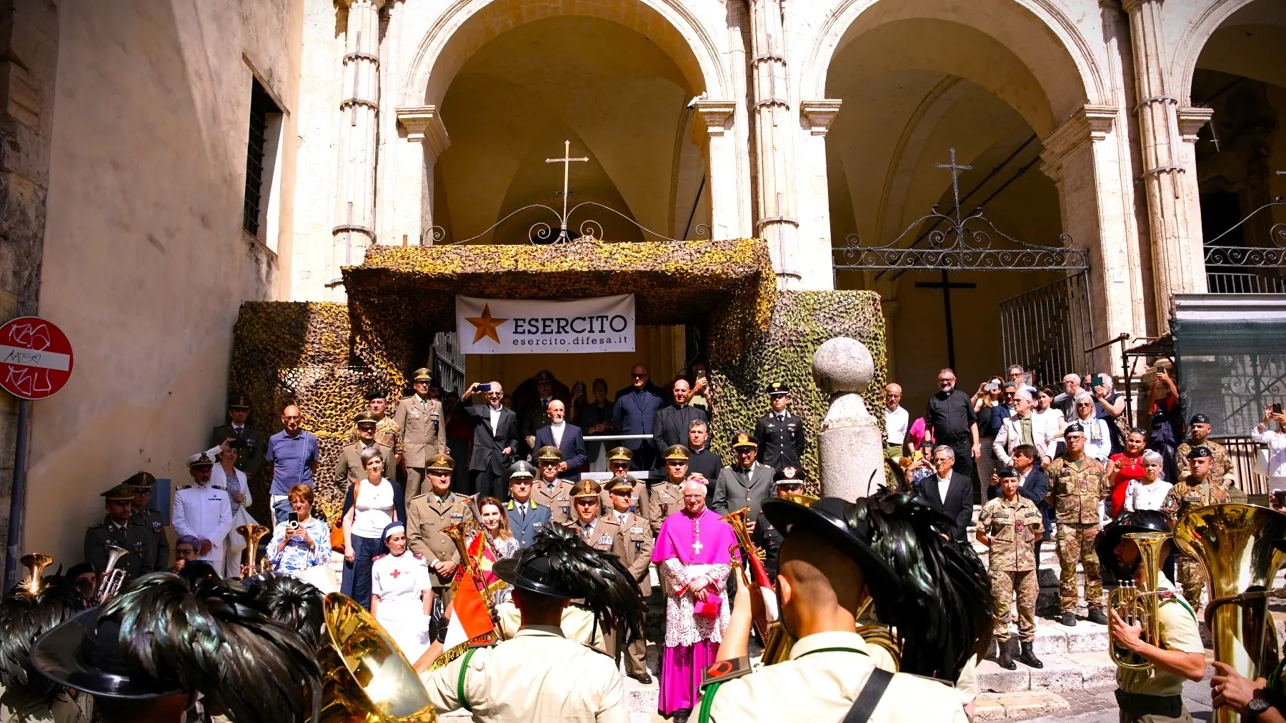 Esercito. Restituita la statua di San Michele Arcangelo a Cagliari