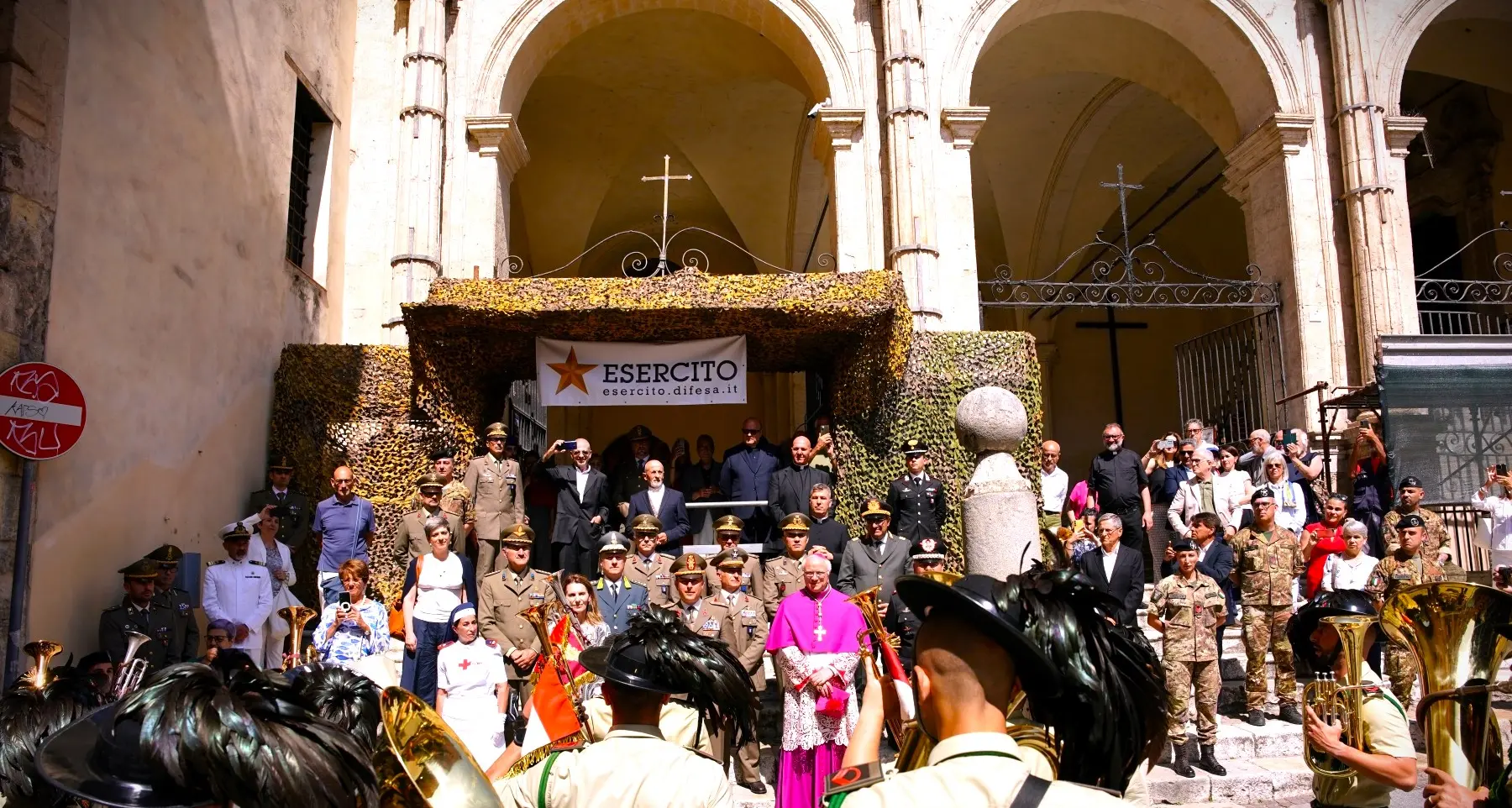 Esercito. Restituita la statua di San Michele Arcangelo a Cagliari