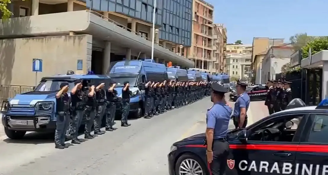 Sirene e bandiere a mezz’asta a Cagliari per il Brigadiere Legrottaglie