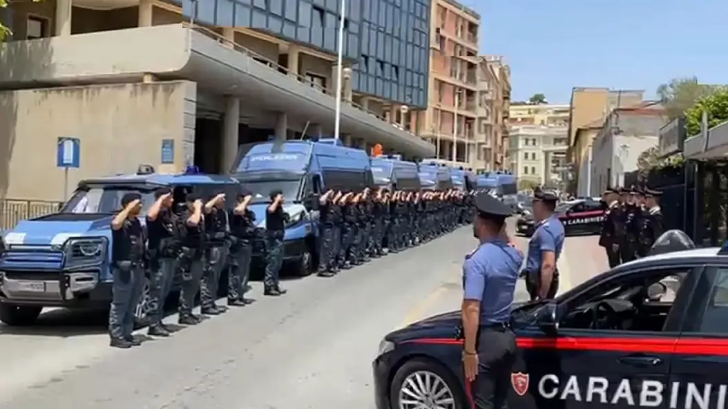 Sirene e bandiere a mezz’asta a Cagliari per il Brigadiere Legrottaglie