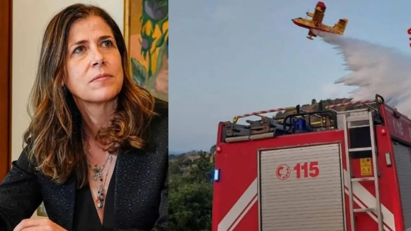 L'Isola devastata dagli incendi, Todde: \"Oggi per la Sardegna una delle giornate più dure\"