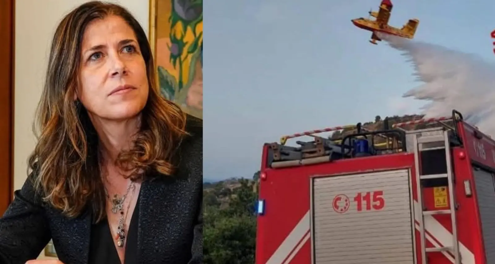 L'Isola devastata dagli incendi, Todde: \"Oggi per la Sardegna una delle giornate più dure\"