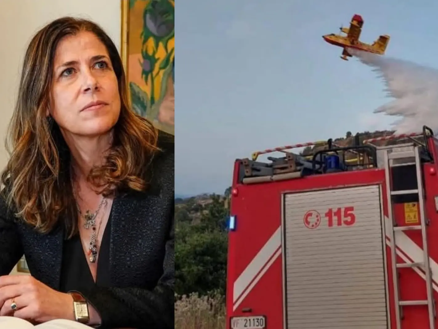L'Isola devastata dagli incendi, Todde: \"Oggi per la Sardegna una delle giornate più dure\"