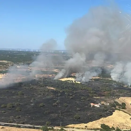 Incendio doloso tra Pozzomaggiore e Semestene: le fiamme avanzano verso Macomer