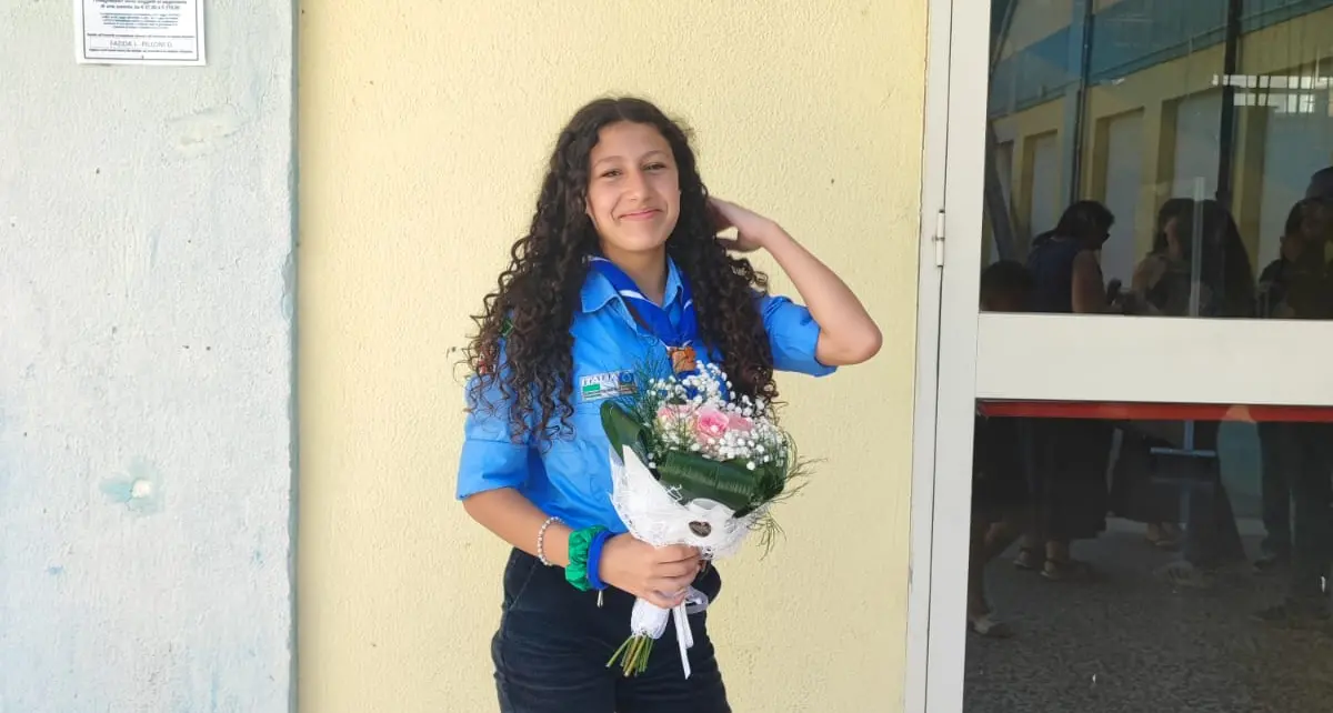 Una tesina sullo scoutismo: passioni e obiettivi della giovane scout di Assemini, Virginia Pani