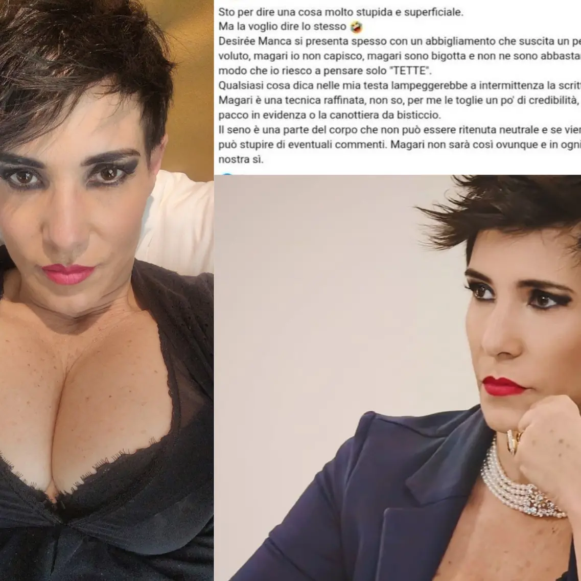 Polemica sul look di Desirè Manca: \"Quando la vedo penso solo alle sue t...\". L'assessora: \"Questa è violenza\"