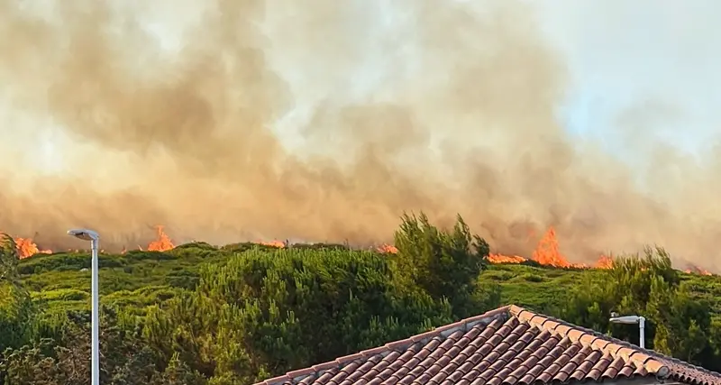 Incendio ad Alghero, il sindaco: \"Evitato il peggio\". Pili critico: \"Canadair da Genova\"