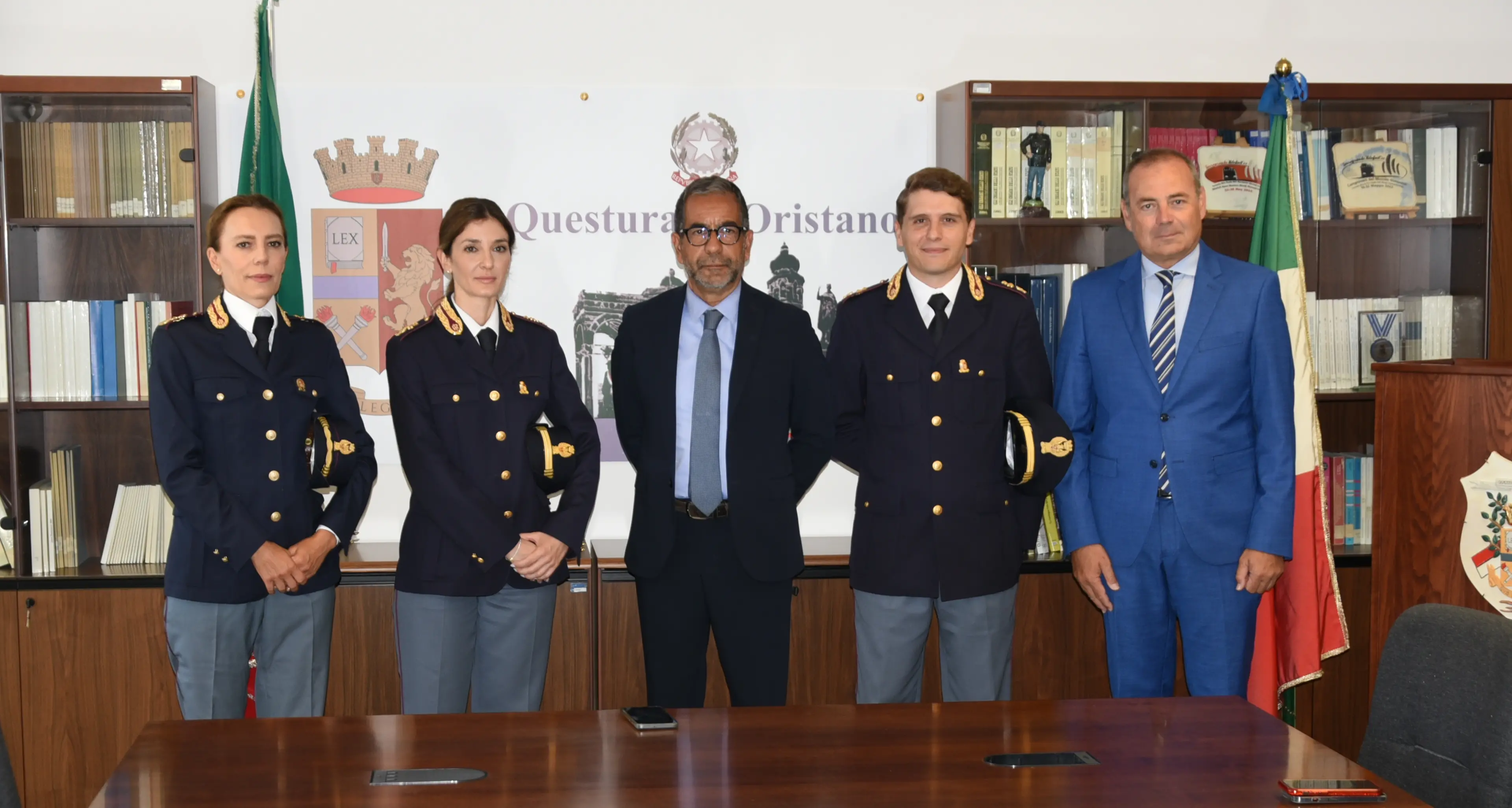 Nuovi commissari della Polizia in servizio nella provincia di Oristano