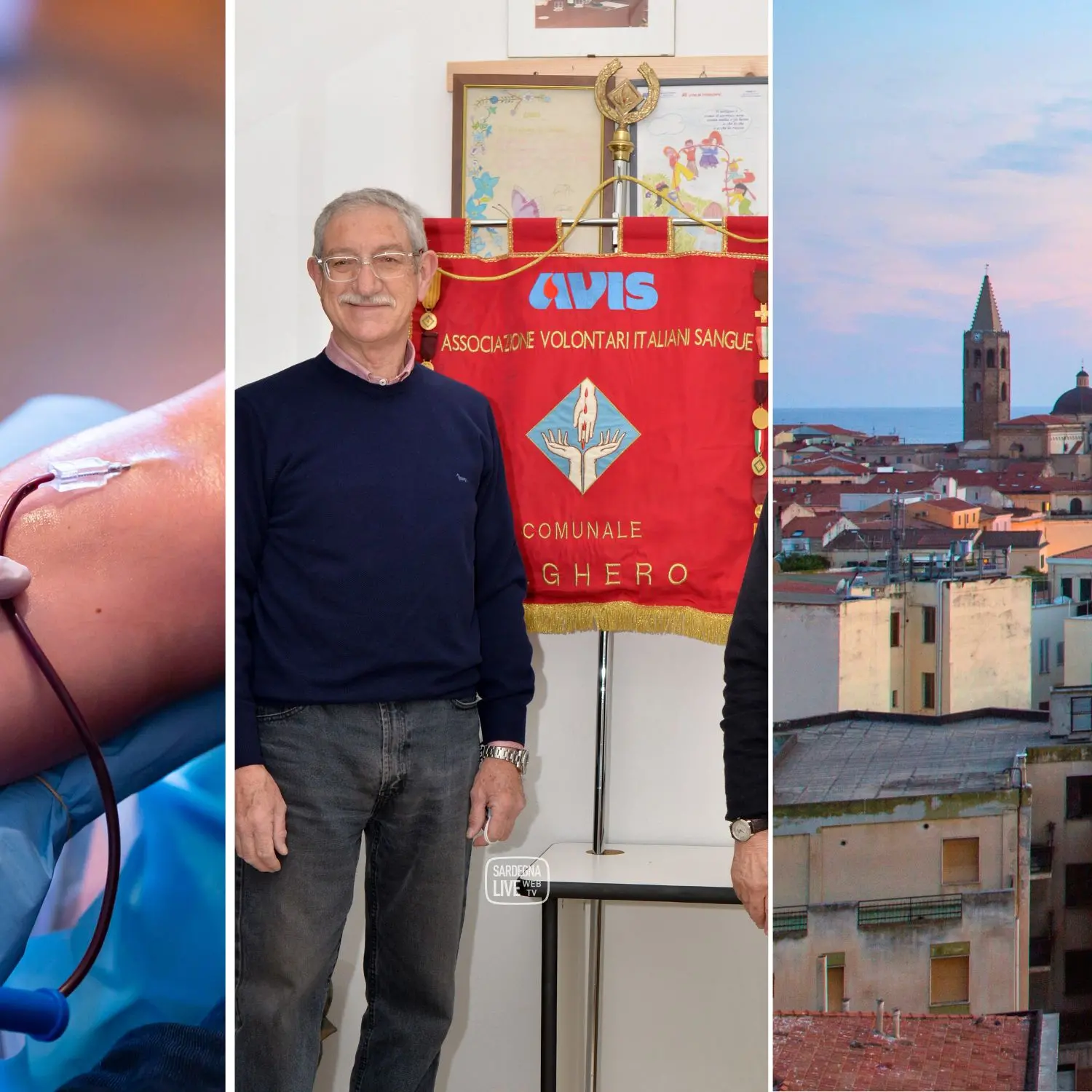 Avis Alghero: “Il fabbisogno di sangue non va in vacanza”. A luglio raccolte ogni settimana