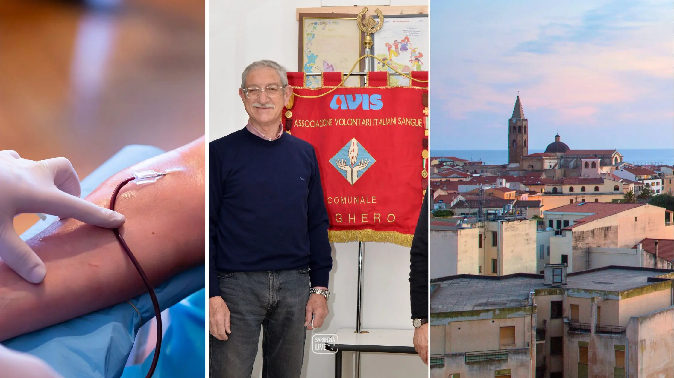 Avis Alghero: “Il fabbisogno di sangue non va in vacanza”. A luglio raccolte ogni settimana
