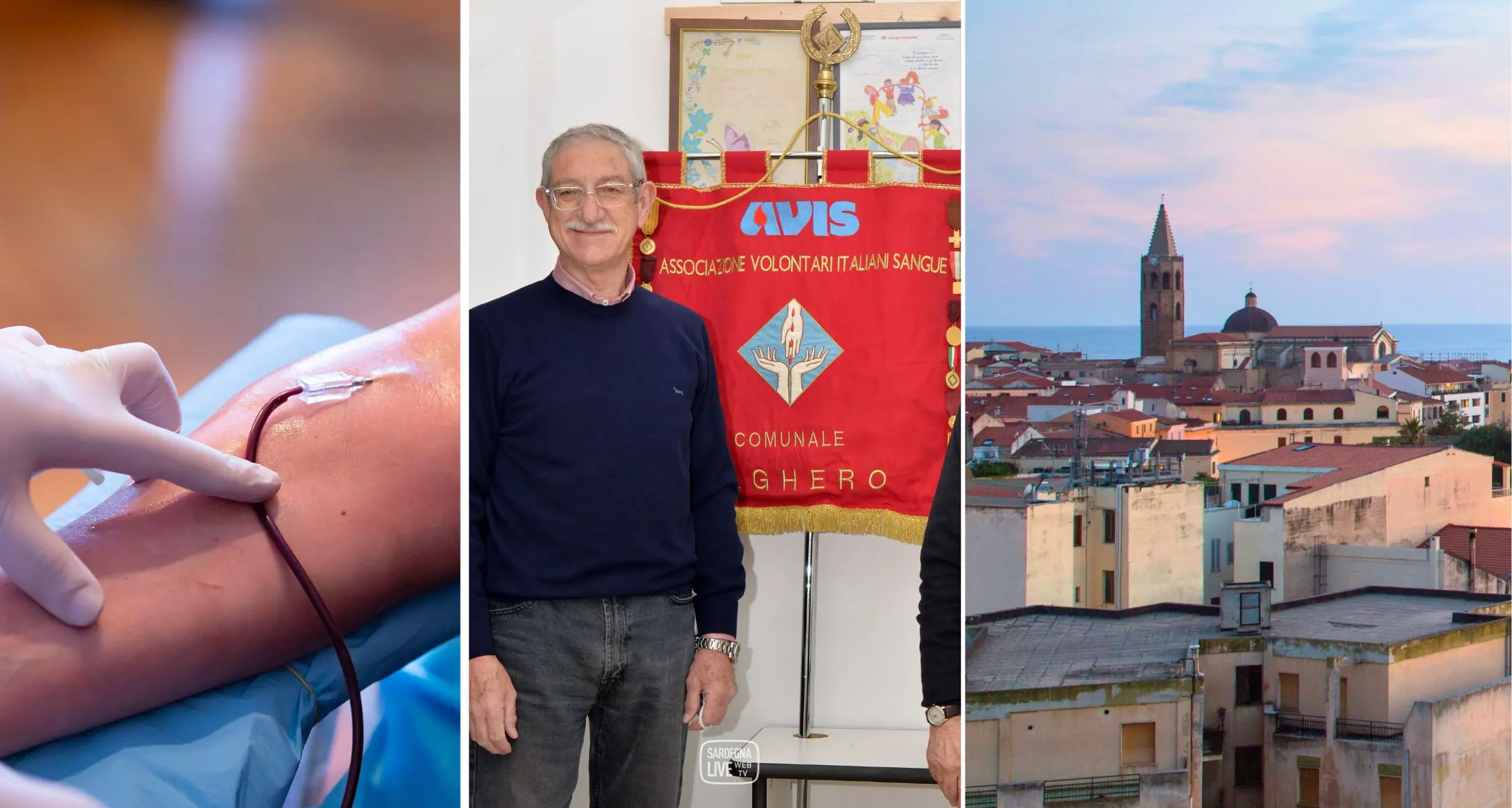 Avis Alghero: “Il fabbisogno di sangue non va in vacanza”. A luglio raccolte ogni settimana