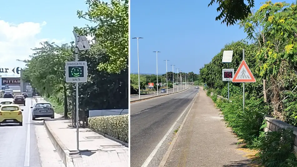 A Sassari installati sette nuovi rilevatori di velocità
