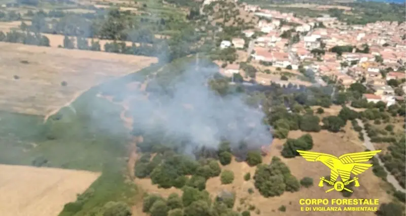 Sedici incendi oggi in Sardegna, cinque richiedono l’intervento dei mezzi aerei