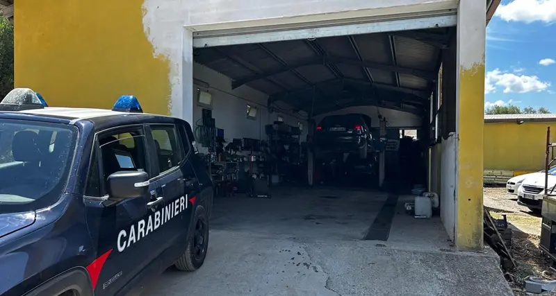 Scoperta officina abusiva con gravi violazioni ambientali: sequestri e sanzioni a San Basilio