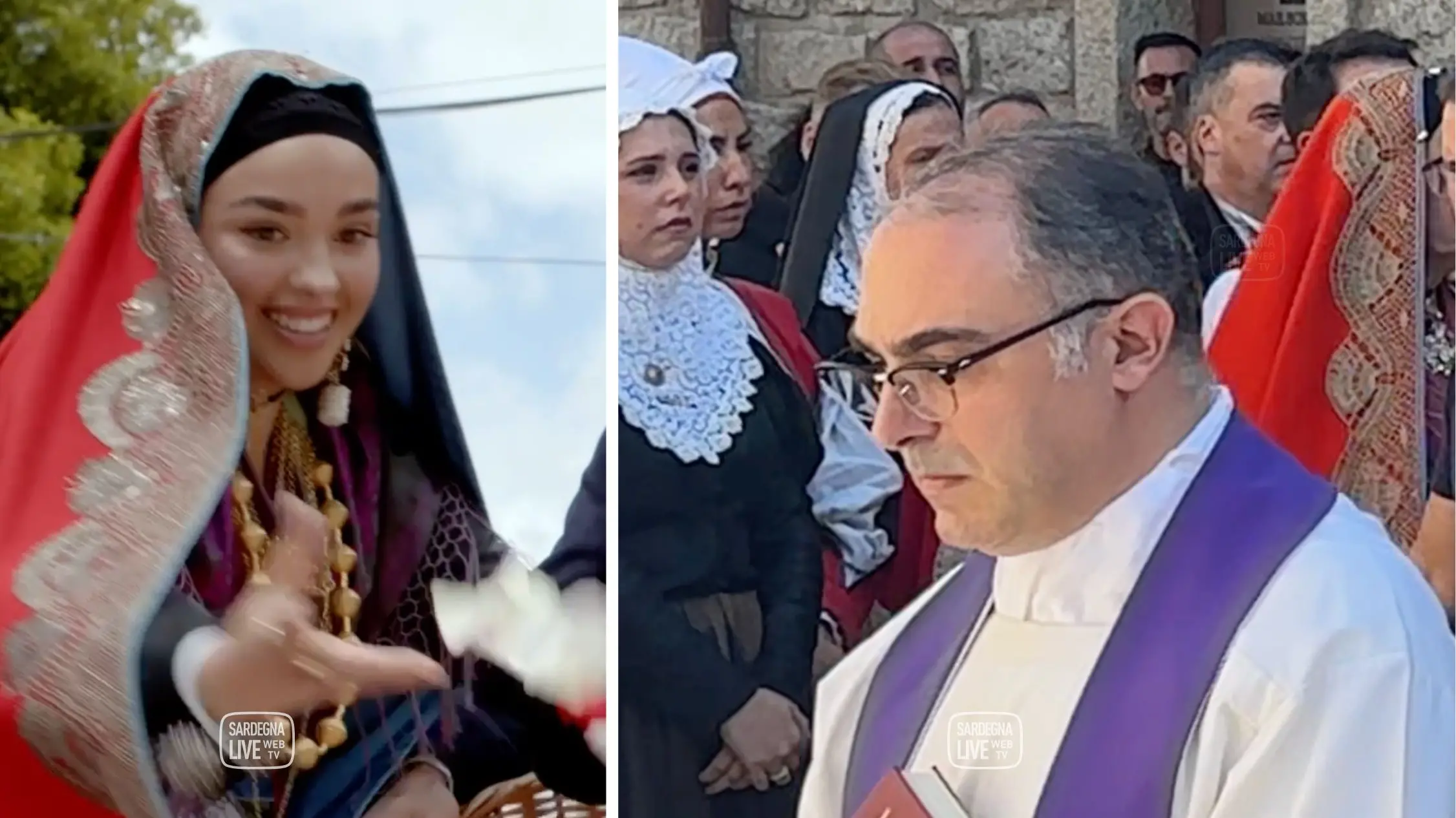 Funerali Gaia Costa. L'omelia di don Efisio Coni: \"Petali rossi e bianchi nel cammino della vita”